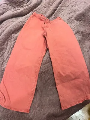 Universal Thread Coral Wide-Leg Pants thumbnail 1
