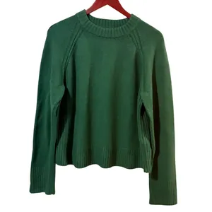 Old Navy Field of Green So Soft Loose Crew Neck Cropped Sweater thumbnail 2