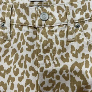 J. Crew Size 29 Jeans‎ 10" High Rise Toothpick Animal Print Safari Leopard NEW thumbnail 5