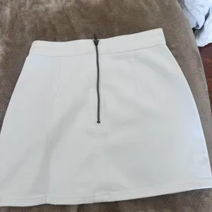 Princess Polly Lioness “the Lola” white mini slit denim Skirt thumbnail 5
