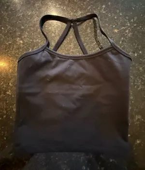 Black Athletic Cami Tank thumbnail 1