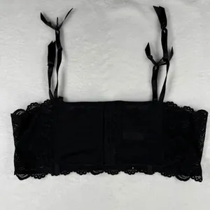 Cacique Black Lace Garter‎ Belt Corset Style Size 18/20 thumbnail 4