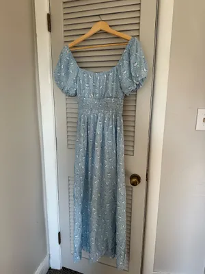 Altar'd State Floral Dress Long thumbnail 3