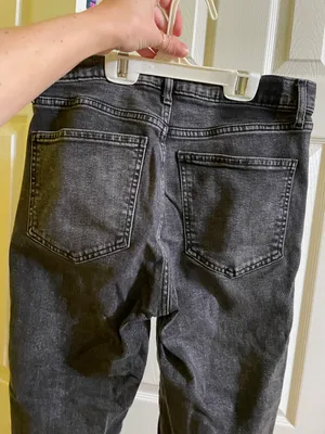 Gap Cigarette High Rise Black Jeans thumbnail 5