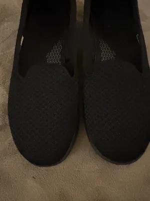 Women’s Black Casual Knit Slip-on Skechers 8 thumbnail 2