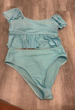 SheIn Blue swim suit never worn thumbnail 1