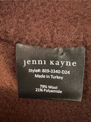 NWT Jenni Kayne Olivia Coat In Chocolate Brown Size Medium thumbnail 8