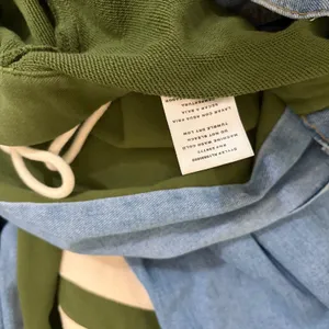 AUSTIN LANDING Sporty Jogger Jeans Green Stripes‎ Denim Back Size 5 Juniors thumbnail 13