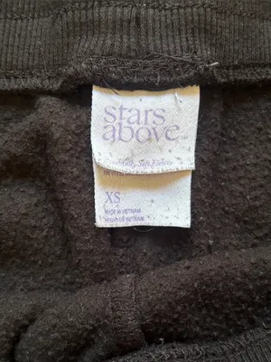 Stars Above Black Star Print Sweatshirt & Jogger Set thumbnail 7