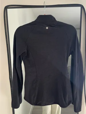 Yogalicious Jacket Black Full-Zip Lightweight Yoga thumbnail 4