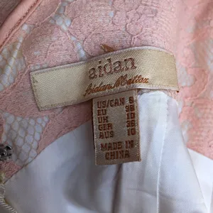 Aidan Mattox‎ Silk Blend Dress thumbnail 7