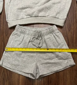 🩶 Accolade Set Gray Small Crewneck + Shorts thumbnail 10