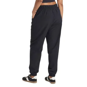 NWT All In Motion Womens High-Rise Winter Woven Lined Joggers 91754551 Black XS thumbnail 4