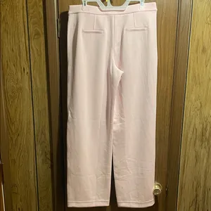 Lululemon Athletica Pintuck soft stream Wide Leg Pants - pink porcelain thumbnail 6