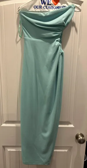 Hello Molly Feel The Spark Maxi Dress Blue thumbnail 4