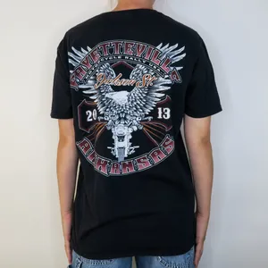 Gildan 2013 Fayetteville Motorcycle Rally Arkansas Graphic Tee Shirt thumbnail 2