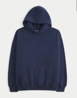 Hollister Navy Feel Good Oversized Hoodie thumbnail 1