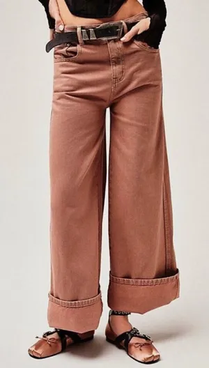 NEW We The Free Crvy Gia Wide Leg Jeans, Festival 27 thumbnail 1