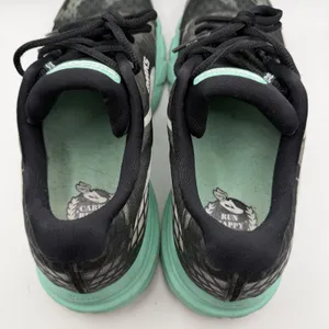 Brooks Women's Launch 3 Black/White/Ice Green Running Sneaker 10 B (M) thumbnail 10