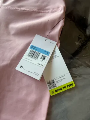 Women's Nike Dri-FIT High-Rise 7/8 Leggings, Size M, Pink, NWT thumbnail 3