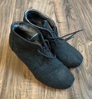 Toms wedges size‎ 6 W thumbnail 1