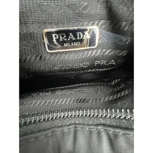 Prada Re-Edition 2000 Re-Nylon Mini‎ Shoulder Bag Black thumbnail 11