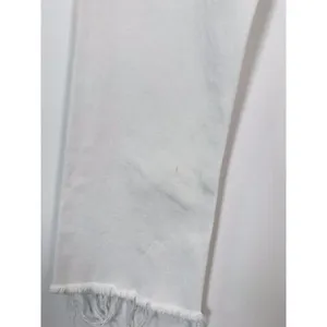 AGOLDE Womens Jeans White Riley High Rise Straight Crop Denim Button Fly Size 27 thumbnail 12