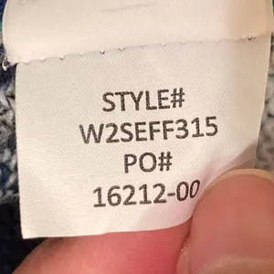 NWT Prana Seffi Wool-Blend Crewneck Sweater Nautical Striped Women's Size Small thumbnail 10