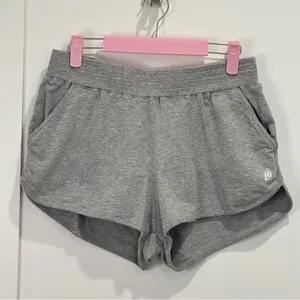 Free People Movement Sting Like A Bee Shorts Dolphin Hem Gray Medium Beachy thumbnail 4