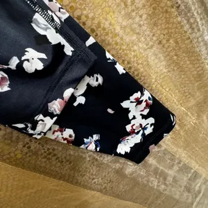 Beyond Yoga Navy Blue Olympus Impressionist High Waisted Leggings Medium thumbnail 9