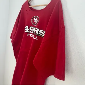 National Football League San Francisco 49ers off the shoulder T-Shirt thumbnail 7
