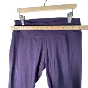 NOBULL Leggings High Rise Crop Heathered‎ Purple Large CrossFit Training Yoga L thumbnail 4