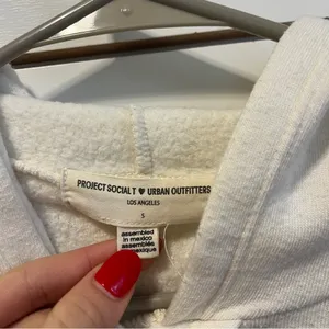 Urban Outfitters Project Social Tee White Babydoll Pullover thumbnail 5