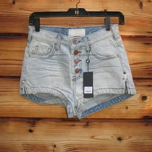NWT High Rise Denim Shorts thumbnail 2