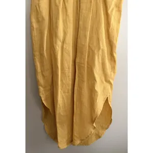Suboo Button Down Midi Sundress Mustard Yellow Women's Size Small‎ thumbnail 6