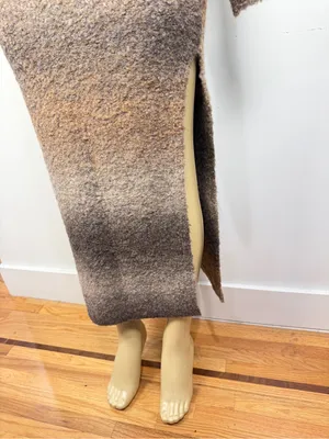Vici 2-piece Sweater Set Skirt Sz S Brown Ombre Fall Outfit thumbnail 7