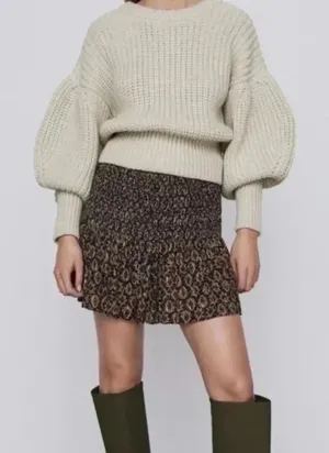 Zara printed mini skirt Size Small   thumbnail 1