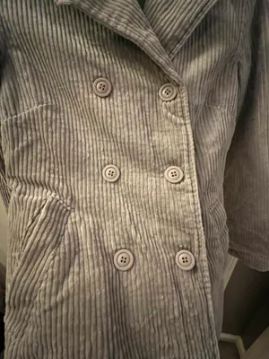 Vintage Blue Asphalt Corduroy Jacket Gray thumbnail 10