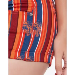 NWOT Her Universe Star Wars Solo Millennium Falcon Striped High Waisted Shorts 0 thumbnail 3