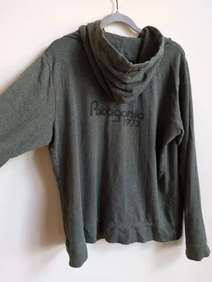 Patagonia 1973 Womens XL Gray Full Zip Hoodie Common Threads Partnership thumbnail 6