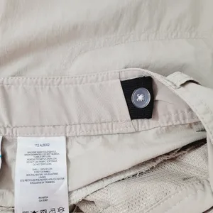 Columbia Khaki Nylon Convertible Rip Stop Outdoor Hiking Tactical Pants thumbnail 8