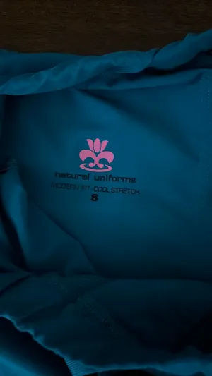 Teal scrubs Blue thumbnail 3