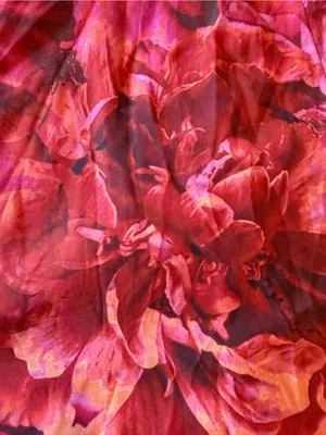 Lulus Beautiful Soul Floral Print Twist-Front Maxi Dress Burgundy XL NWT thumbnail 11