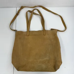 Madewell The Medium‎ Transport Tote Corduroy Suede Edition Crossbody Strap Gold thumbnail 5