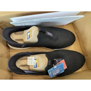 Skechers Slip-Ins Go Walk 6 Fabulous View Women's 9.5 Black Lavender NEW in box thumbnail 4