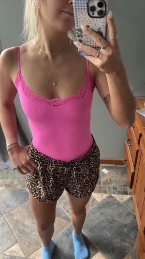 SKIMS Lace Bodysuit thumbnail 1
