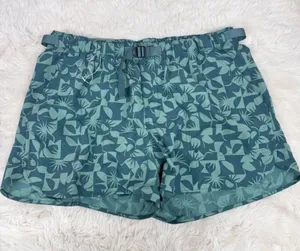 REI CO-OP Womens Trailmade Amphib Shorts Large Green Teal Hiking Outdoor Swim thumbnail 1