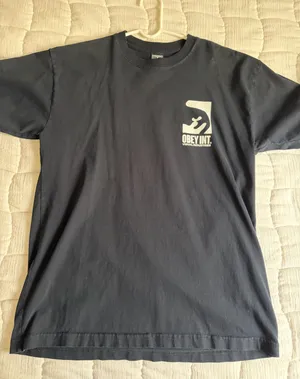 Obey Graphic Tee Black thumbnail 1
