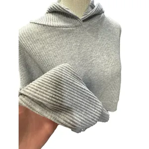 Alo Muse Ribbed Hoodie Sweatshirt thumbnail 6