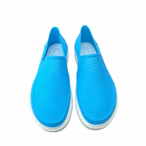 Crocs Citilane Roka Blue Perforated Slip On Sneaker Sz 9 thumbnail 2
